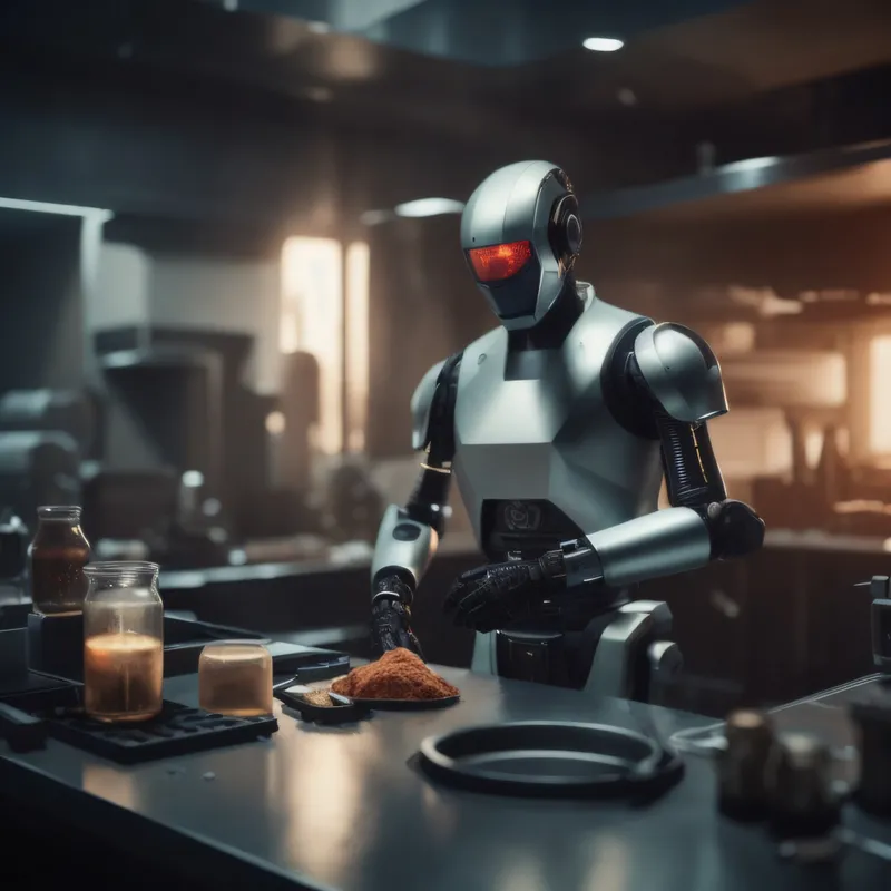 Tecnología robótica aplicada a la cocina de un restaurante
