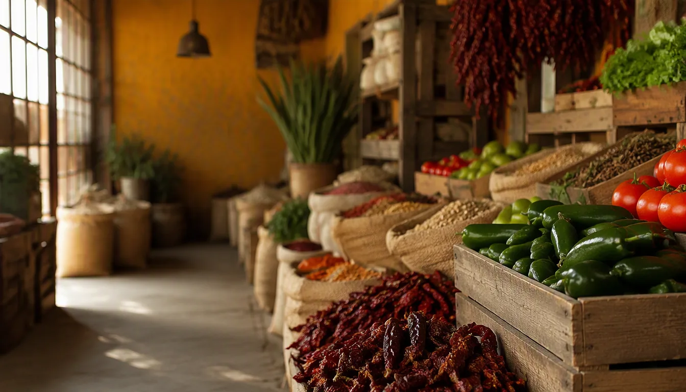 Frutas frescas en cajas del mercado para compra por mayoreo