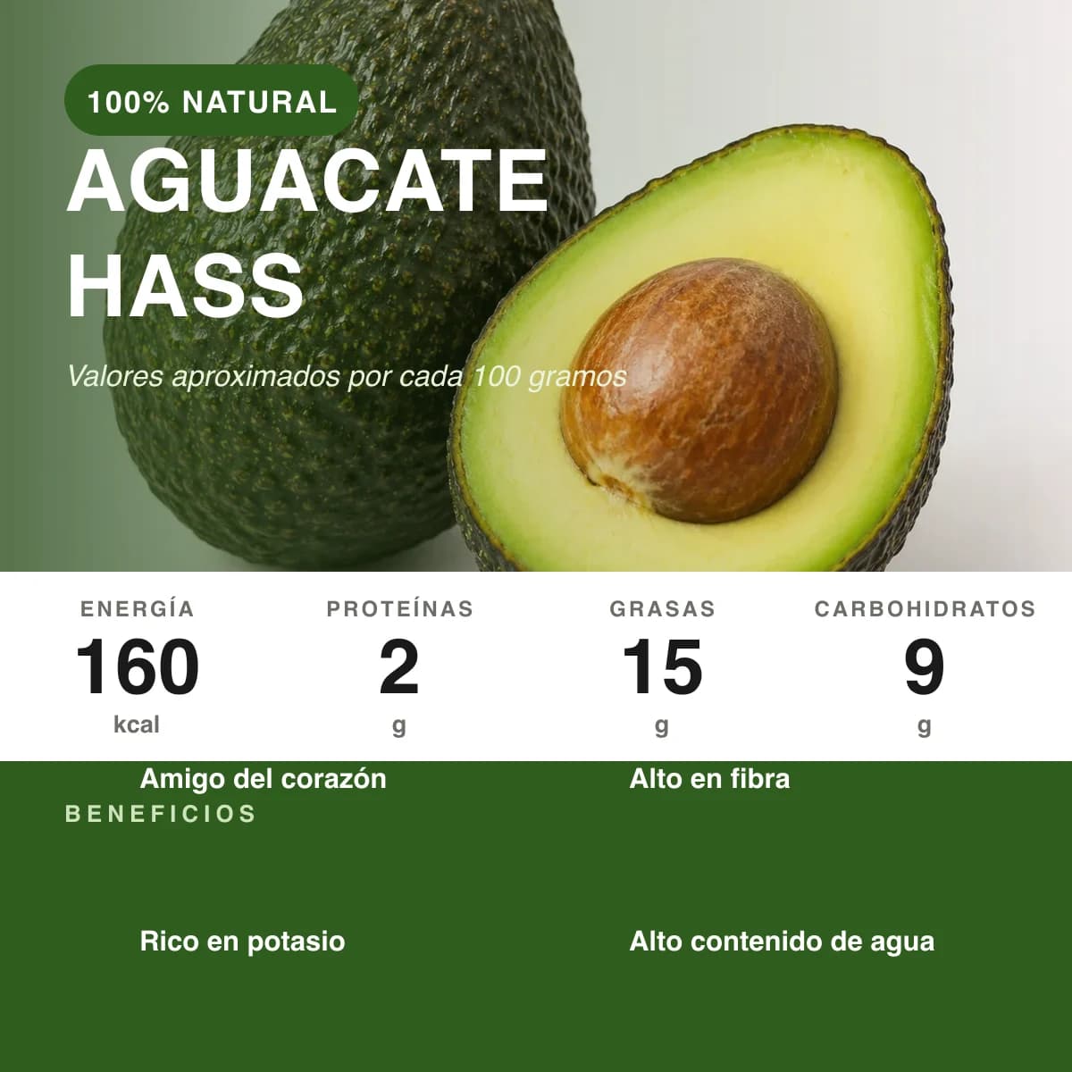 Aguacate Hass - vista 2