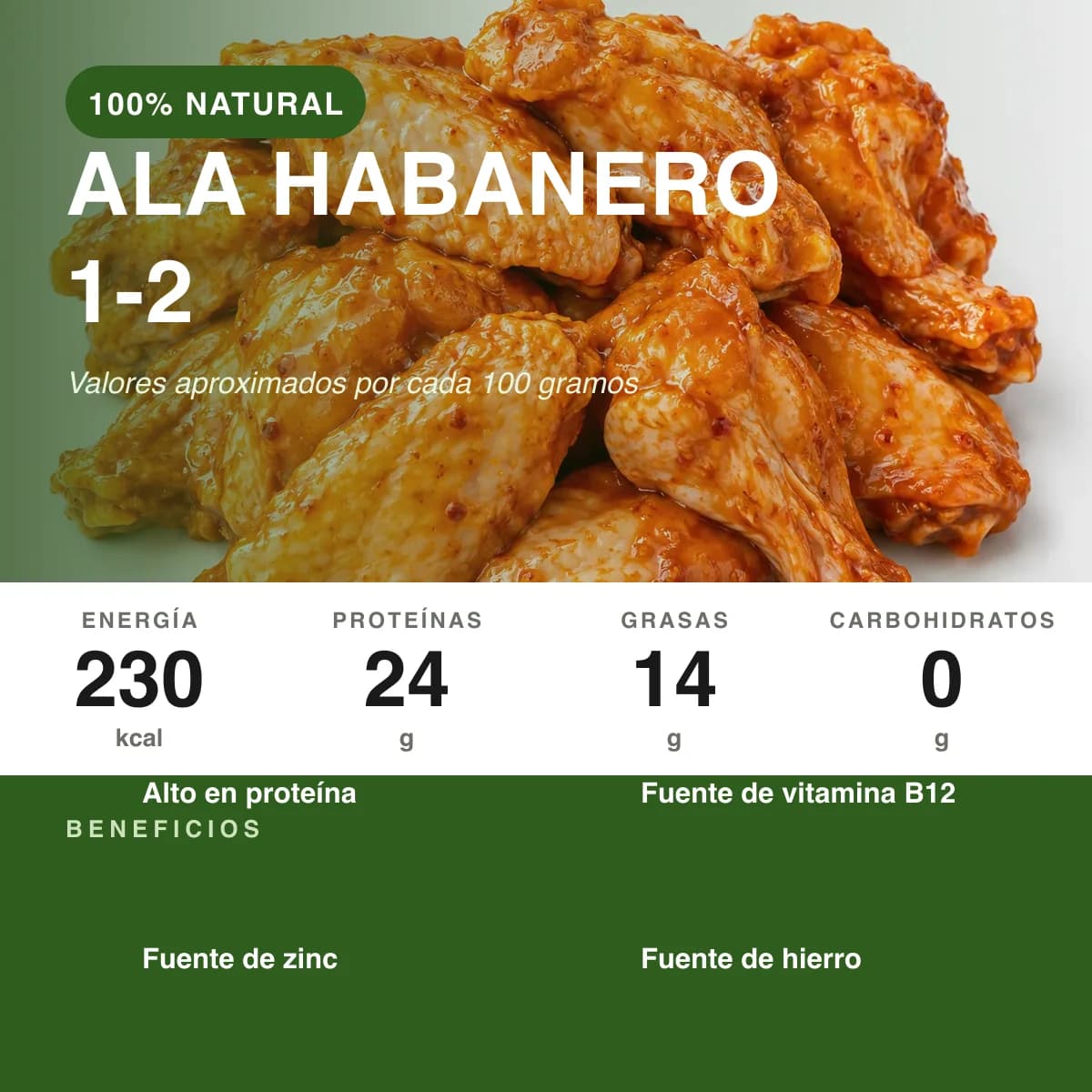 Ala habanero 1-2 (bolsa 5 kg) - vista 2