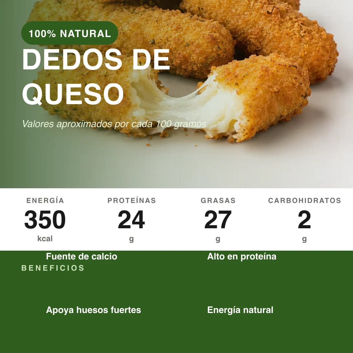 Dedos de queso (bolsa 1.81 kg) - vista 2