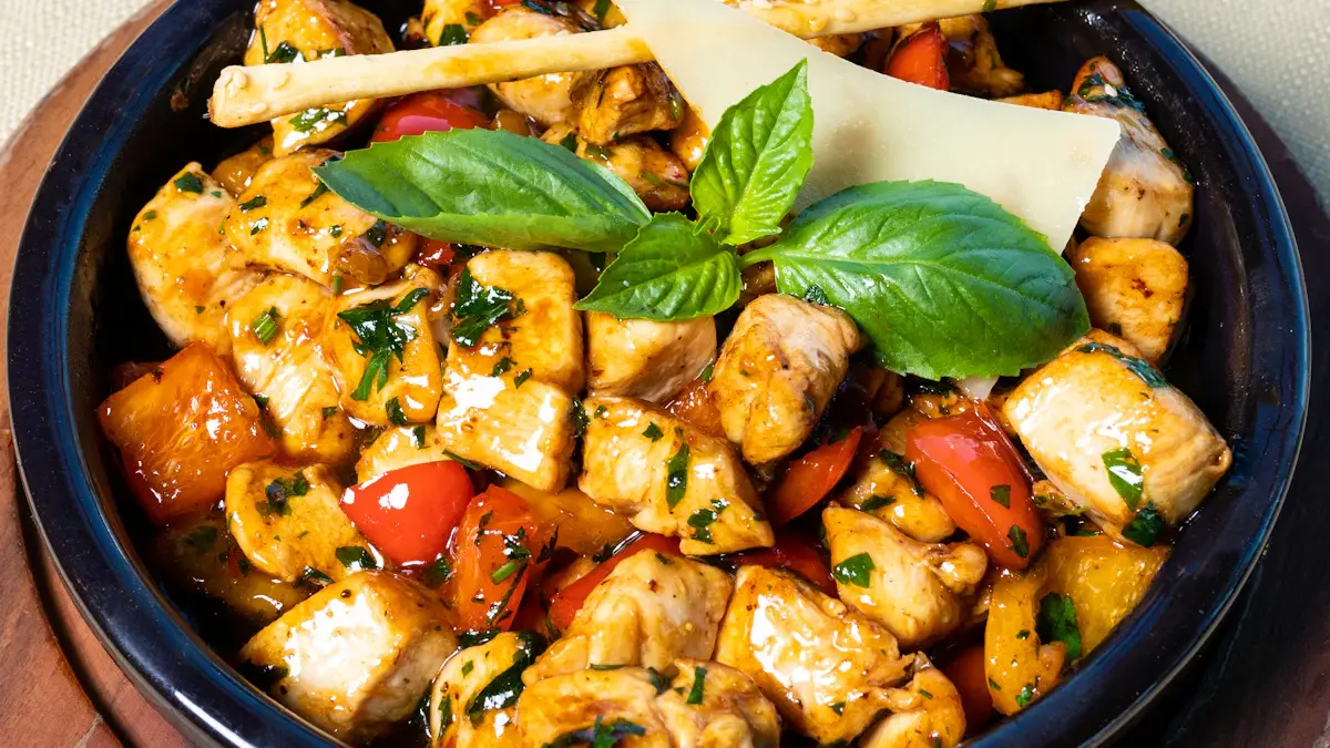 Productos orgánicos y sostenibles para un restaurante